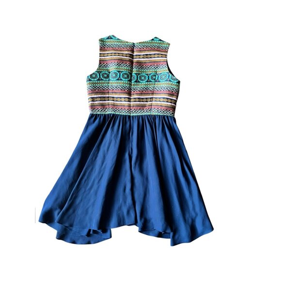 Nomad Morgan Carper Women's Navy Blue Sleeve Dress - Picture 7 of 7